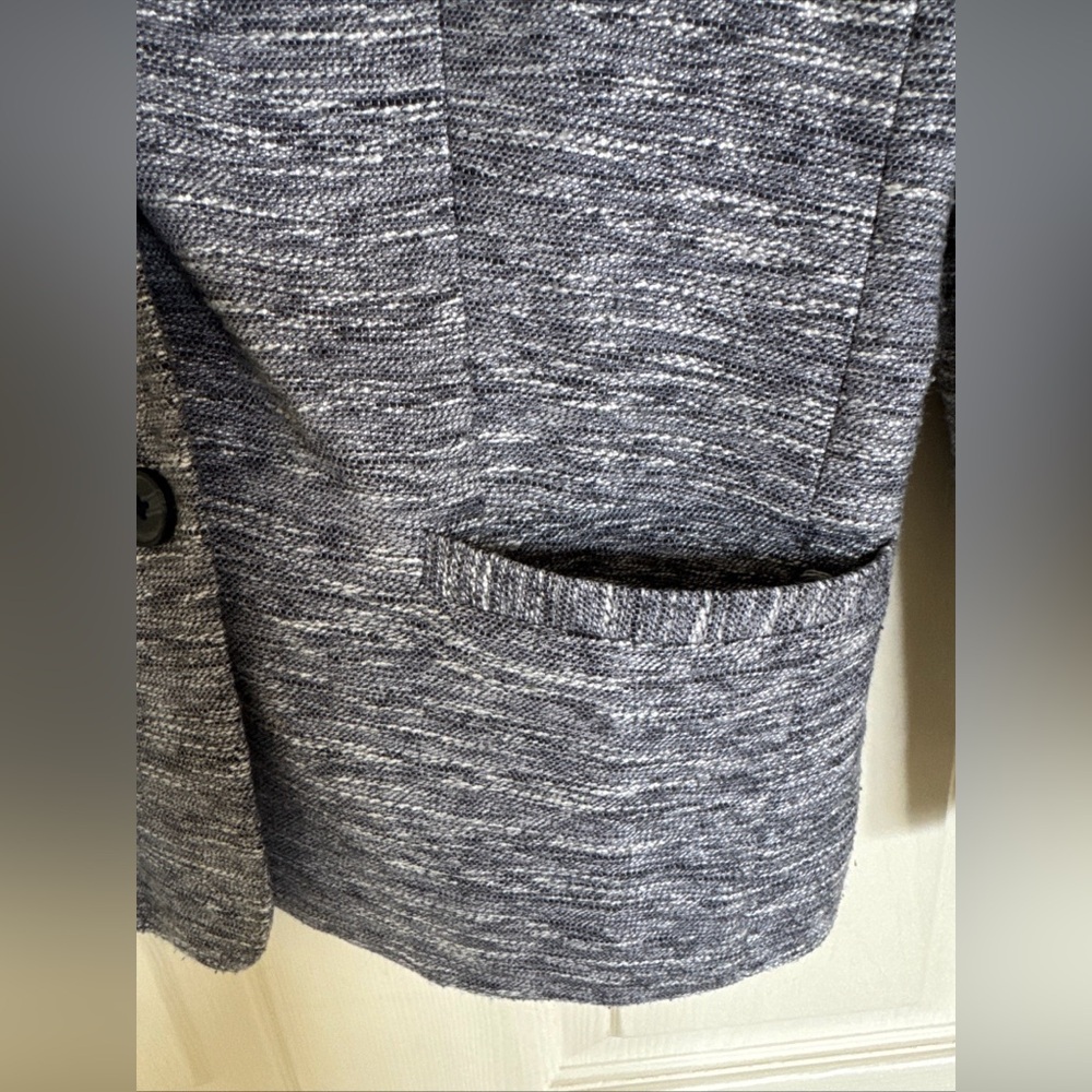 Lucky Brand Women's Blue Blazer Size 2 Excellent Condition Casual Jacket - Picture 4 of 8